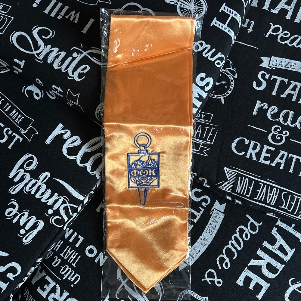 Phi Theta Kappa stole